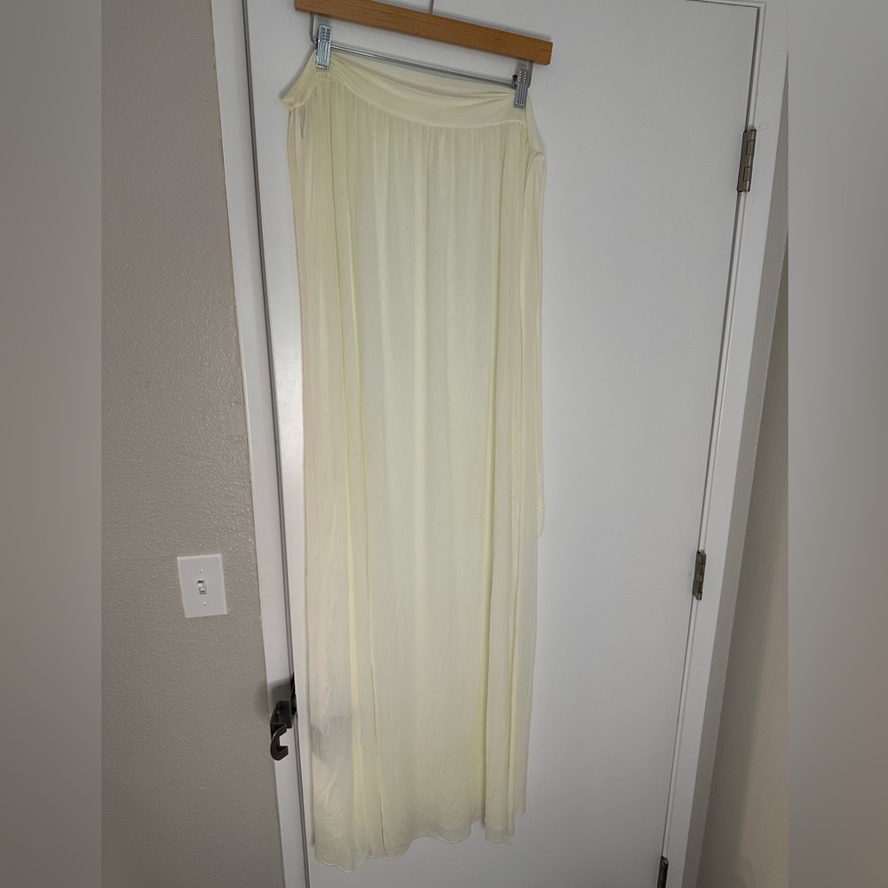 Sheer swimsuit cover up
